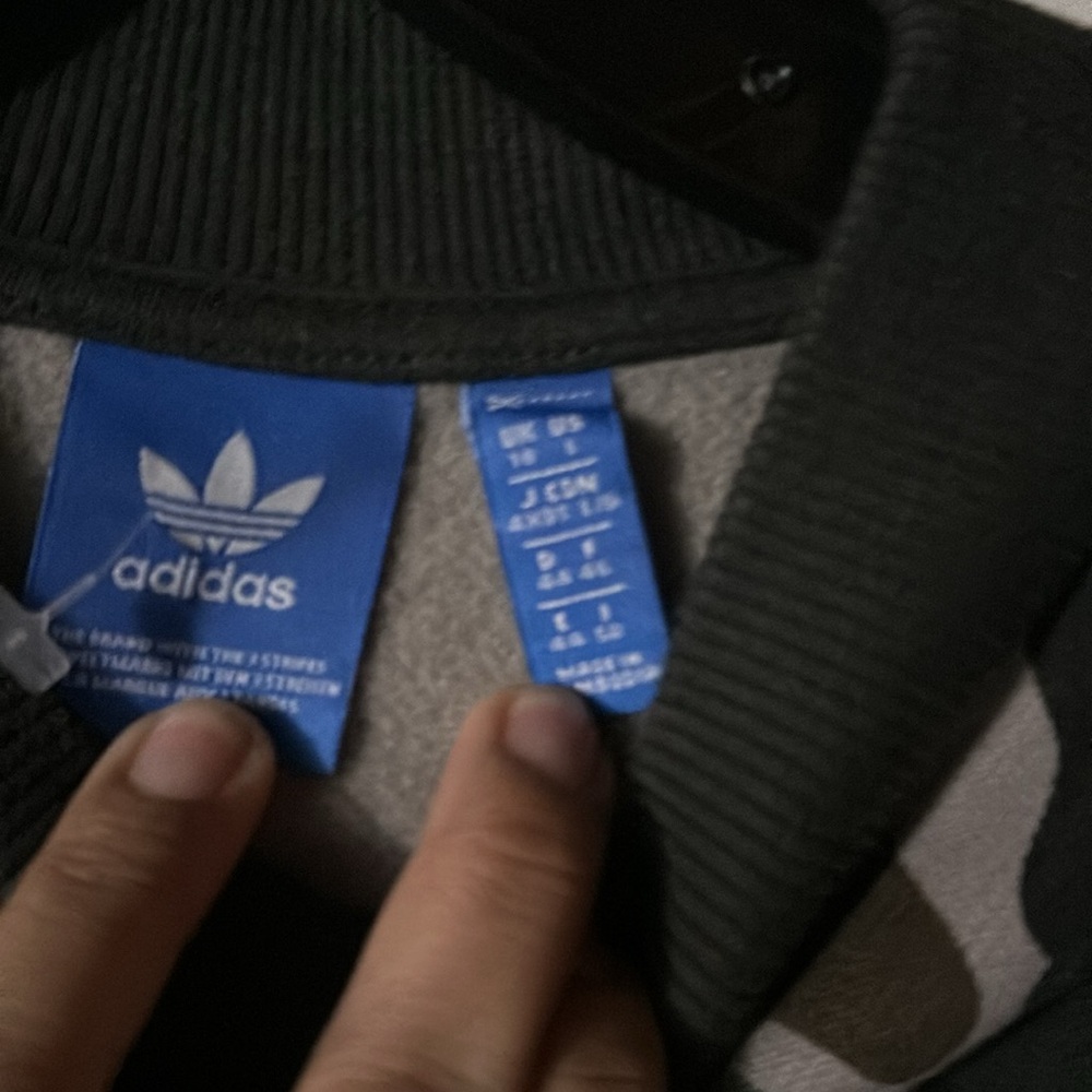 {EUC} ADIDAS Originals Camo Trefoil Sweatshirt - Picture 10 of 12